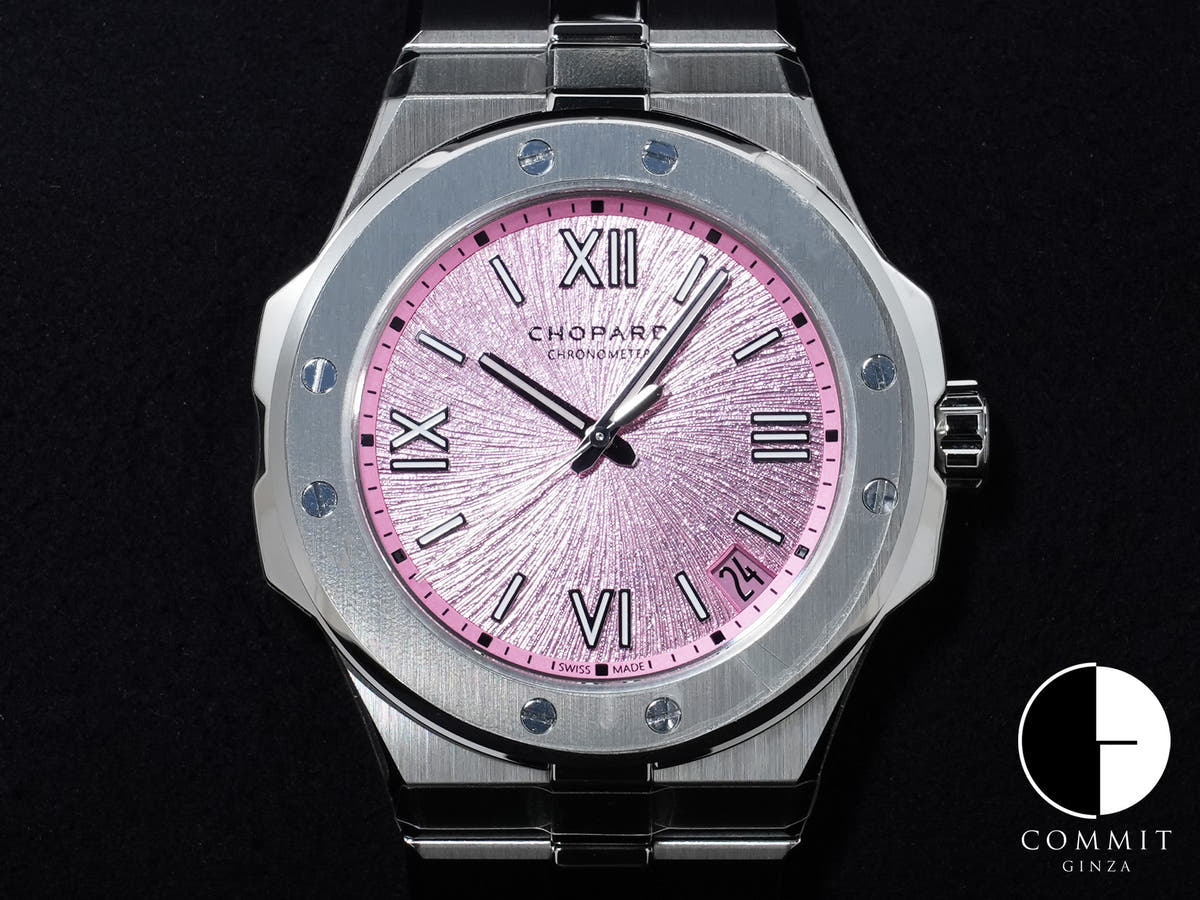 Chopard Alpine Eagle Ref. 298600-3022 Stainless Steel Pink Dial Unused bcot8wyn