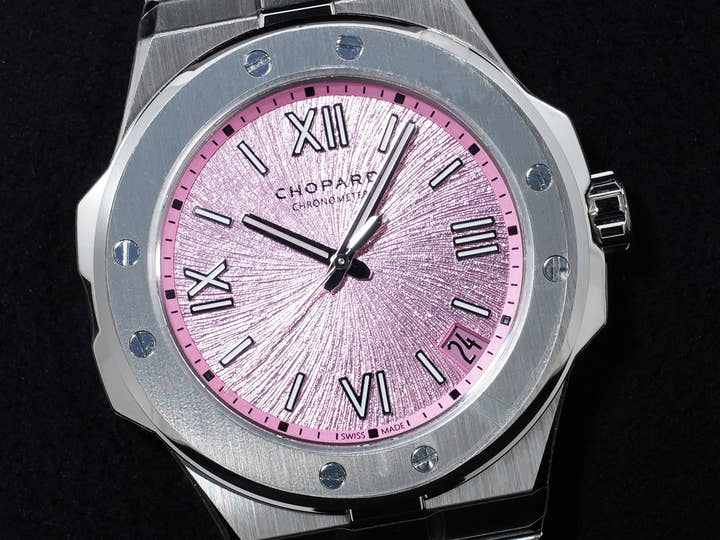Chopard Alpine Eagle Ref. 298600-3022 Stainless Steel Pink Dial Unused bcot8wyn