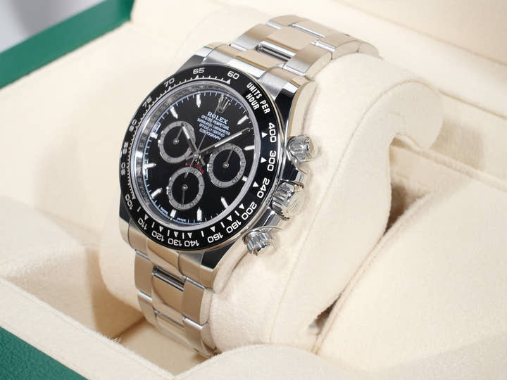 Rolex Daytona Ref. 126500LN Stainless Steel Black Dial Excellent Condition 7mkz4fyp