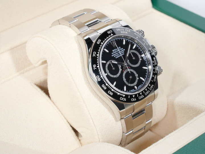 Rolex Daytona Ref. 126500LN Stainless Steel Black Dial Excellent Condition 7mkz4fyp