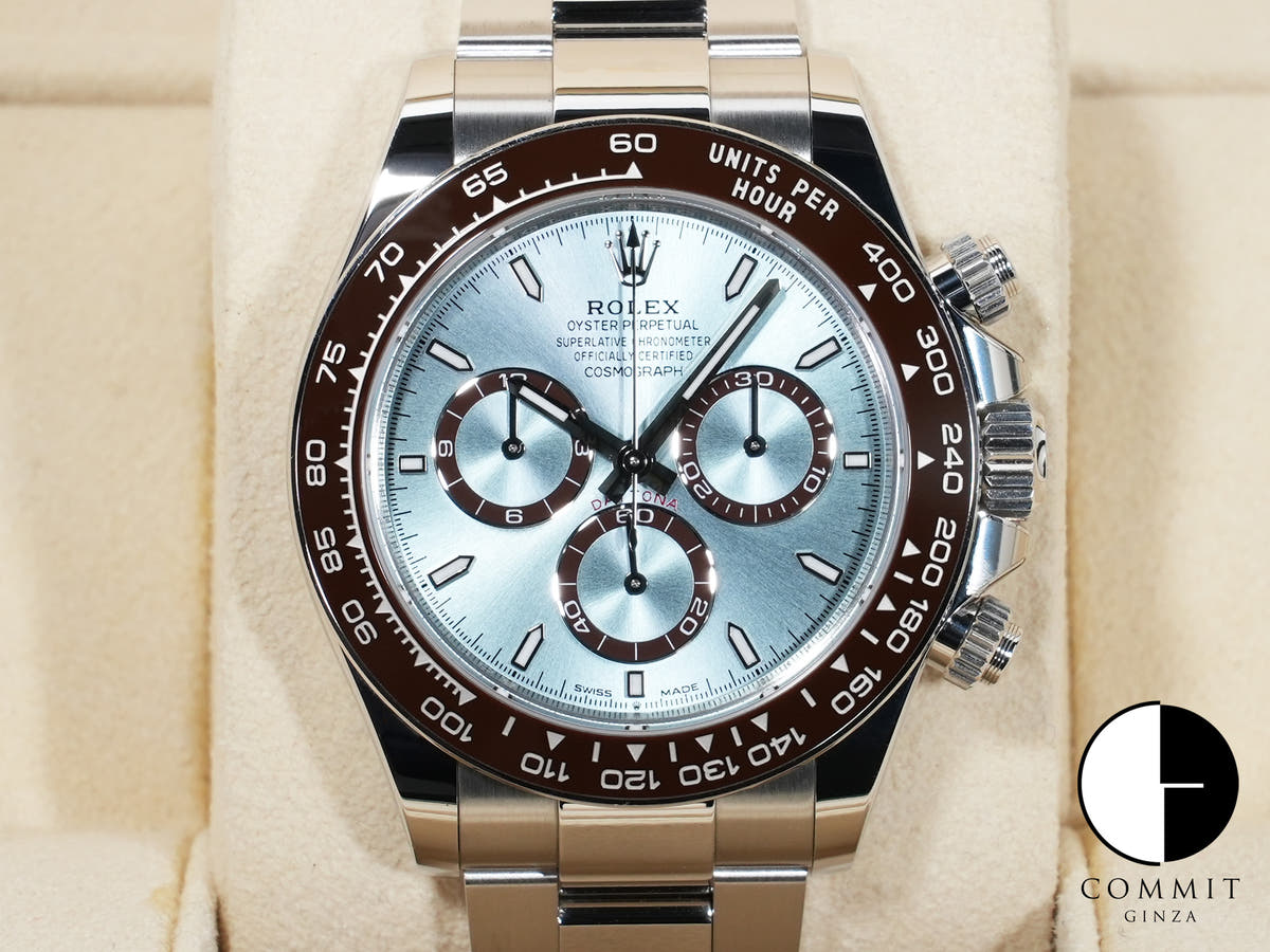 Rolex Daytona Ref. 126506 Platinum Ice Blue Dial Pre-Owned cy2uux4d