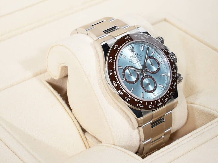 Rolex Daytona Ref. 126506 Platinum Ice Blue Dial Pre-Owned cy2uux4d