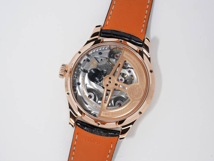 IWC Portugieser Perpetual Calendar Ref.IW503312 18 ct Armor Gold® Blue Dial Excellent Condition vg27qito