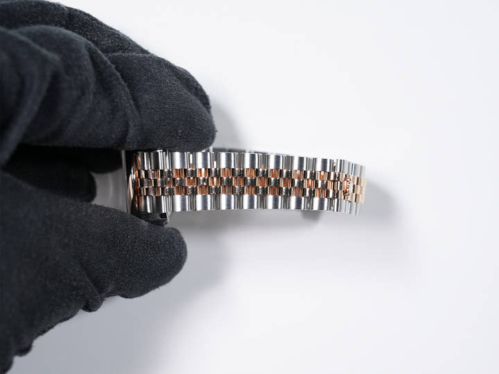Rolex Datejust 28 Ref. 279161 Stainless Steel/Everose Gold Diamond-Set Rosé Dial Used rpjt2mpz