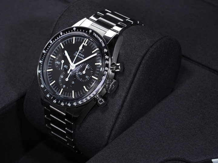 Omega Speedmaster Calibre 321 Chronograph 39.7MM Ref.311.30.40.30.01.001 Stainless Steel Black Dial Unused zq32g6i7