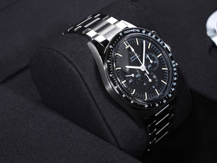 Omega Speedmaster Calibre 321 Chronograph 39.7MM Ref.311.30.40.30.01.001 Stainless Steel Black Dial Unused zq32g6i7