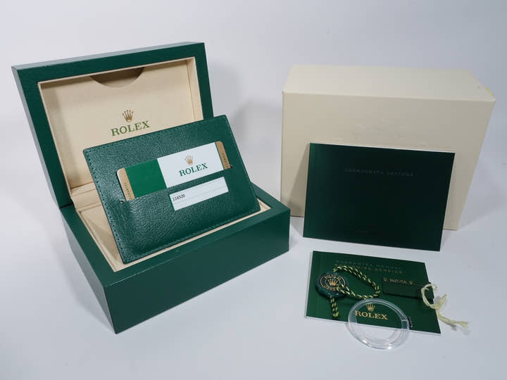 Rolex Daytona Ref. 116520 Stainless Steel Black Dial Unused akb6ubxw
