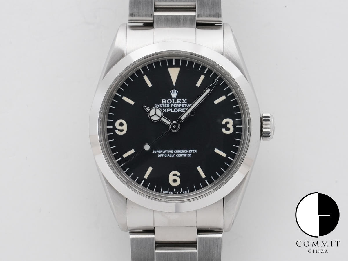 ROLEX Explorer I Ref. 1016 Stainless Steel Black Dial Excellent Used Condition bk5om2ce