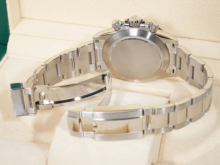 ROLEX Daytona Ref. 116500LN Stainless Steel White Dial Excellent Used Condition d2ne8yfq