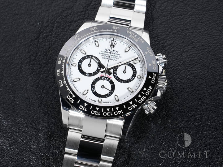ROLEX Daytona Ref. 116500LN Stainless Steel White Dial Excellent Used Condition d2ne8yfq