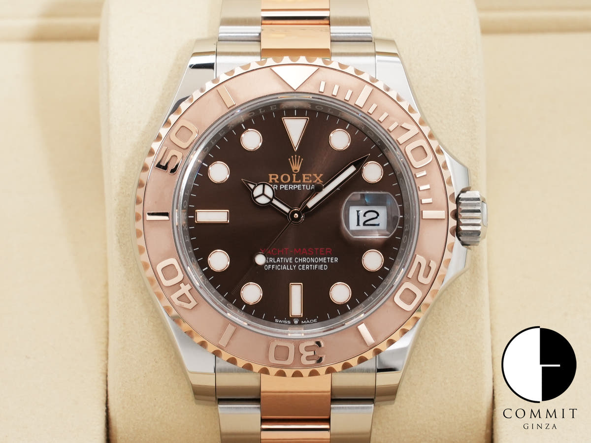 Rolex Yacht-Master 40 Ref.126621 Stainless Steel/Everose Gold Chocolate Dial Used bdwhgii7
