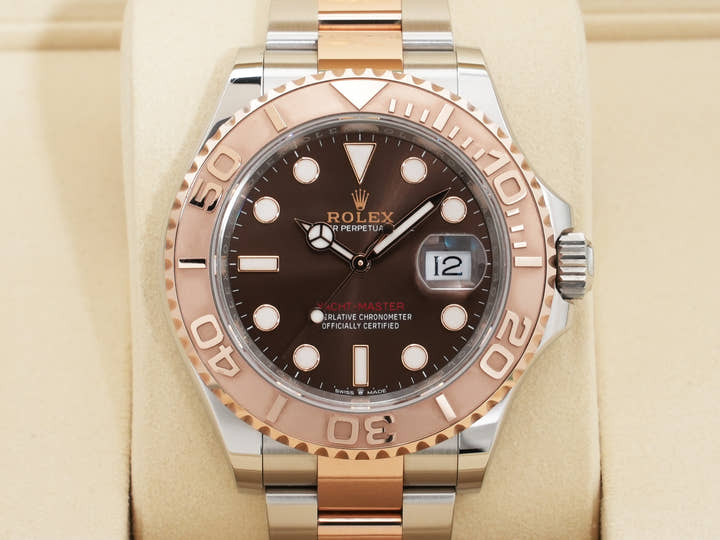 Rolex Yacht-Master 40 Ref.126621 Stainless Steel/Everose Gold Chocolate Dial Used bdwhgii7