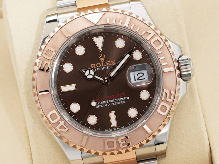 Rolex Yacht-Master 40 Ref.126621 Stainless Steel/Everose Gold Chocolate Dial Used bdwhgii7
