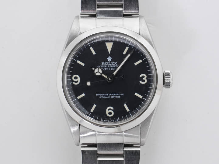 Rolex Explorer I Ref.1016 Stainless Steel Black Dial Used j5fduaua