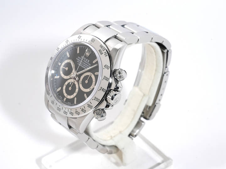 Rolex Daytona El Primero Ref. 16520 Stainless Steel Black Dial Used hnhfd9t6