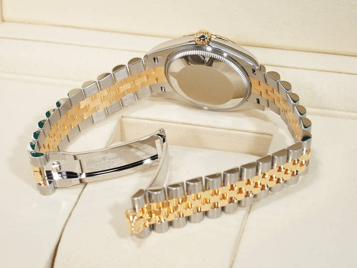 Rolex Datejust Ref. 278273 Stainless Steel/Yellow Gold Olive Green Dial Jubilee Bracelet Unused 6hcdapv3