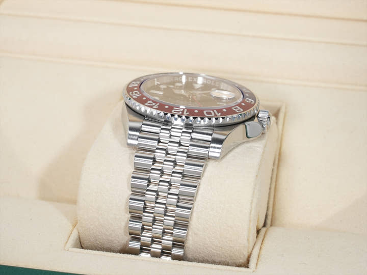 Rolex GMT-Master II Ref. 126710BLRO Stainless Steel Black Dial Jubilee Bracelet Excellent Condition qea8cgmz