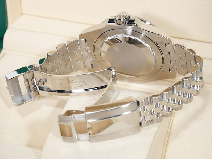 Rolex GMT-Master II Ref. 126710BLRO Stainless Steel Black Dial Jubilee Bracelet Excellent Condition qea8cgmz