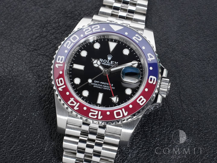 Rolex GMT-Master II Ref. 126710BLRO Stainless Steel Black Dial Jubilee Bracelet Excellent Condition qea8cgmz