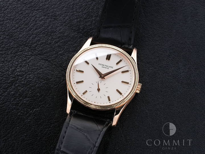 Patek Philippe Calatrava Ref. 3796D Rose Gold Silver Dial Pre-Owned Excellent Condition kbc553os