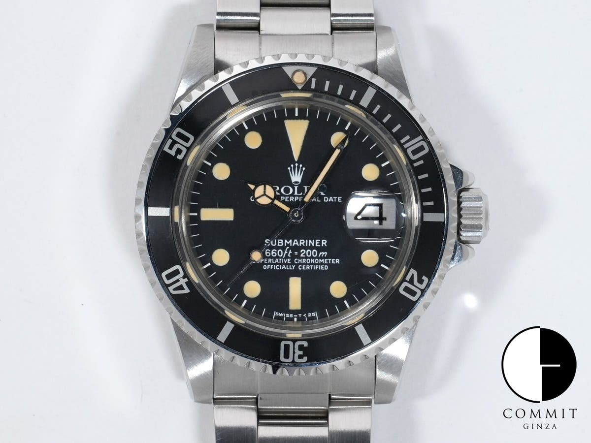 Rolex Submariner Date Ref.1680 Stainless Steel Black Dial Used 98fburjt