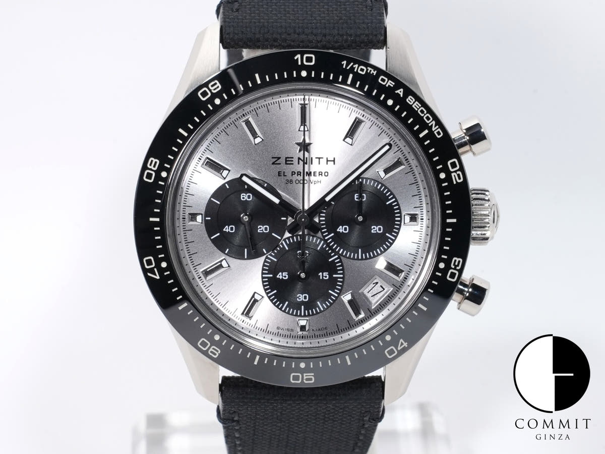Zenith Chronomaster Sport Ref. 65.3102.3600/01.C920 White Gold Silver Dial Used pmogmeem