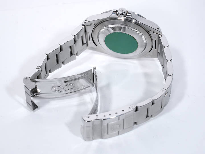 ロレックス エクスプローラーII Ref.16570 ステンレススチール ブラック文字盤 オイスターブレスレット 中古 2yeizqof