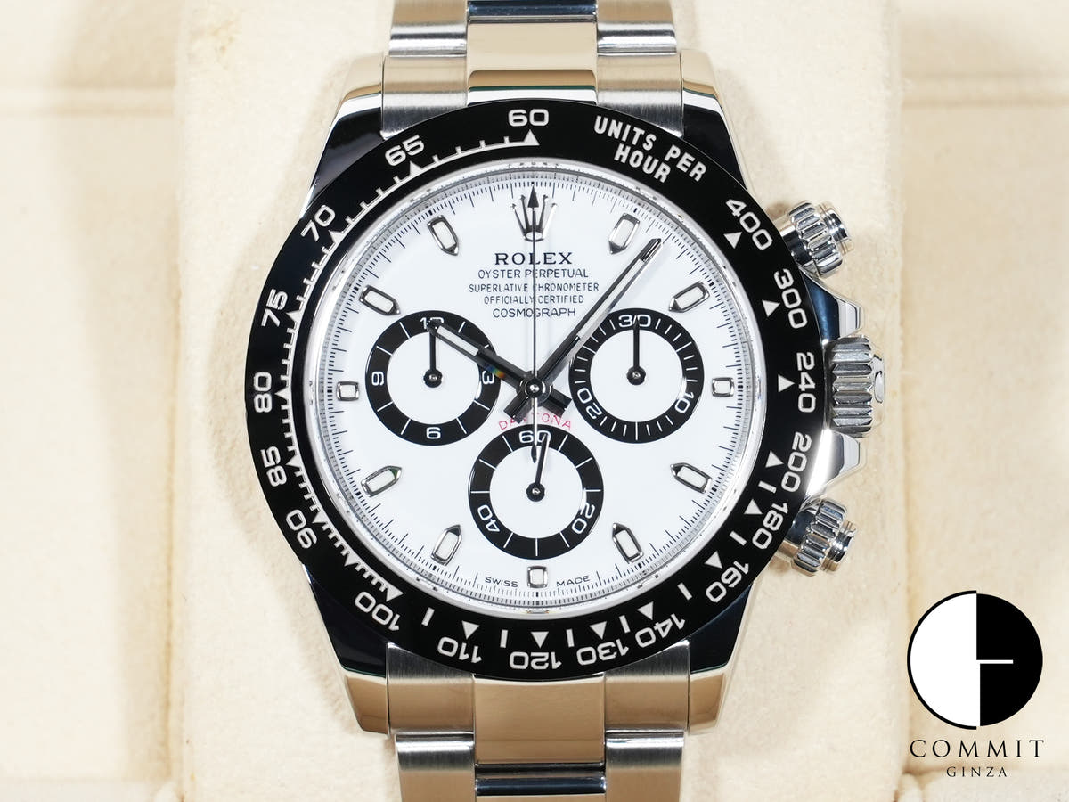 ロレックス デイトナ Ref.116500LN ステンレススチール ホワイト文字盤 美中古 fapjvuc9