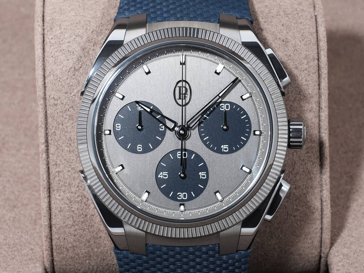 Parmigiani Fleurier Tonda PF Sport Chronograph Ultraceram Ref.PFC931-1020022-400182 Ultraceram Milan Blue Dial Unused oidb33da