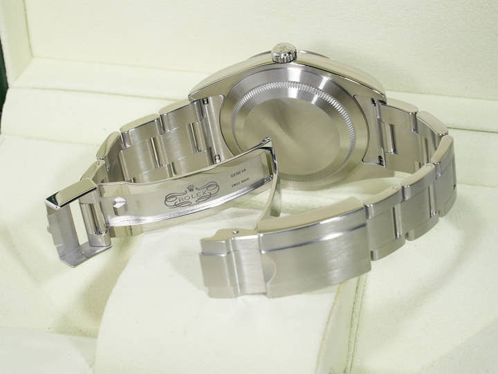 ロレックス エクスプローラーI Ref.214270 ステンレススチール ブラック文字盤 オイスターブレスレット 美品 rii263y3