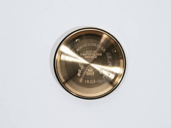ロレックス デイデイト Ref.1803/8 イエローゴールド シャンパンモザイク文字盤 中古 c3ndux2g