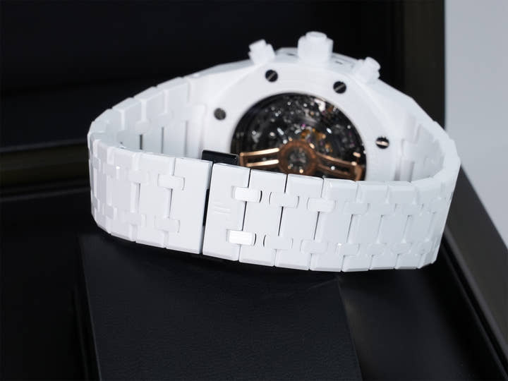 Audemars Piguet Royal Oak Grande Complication Ref.26605CB.OO.1248CB.01 White Ceramic Sapphire Dial Unused jgudz77f