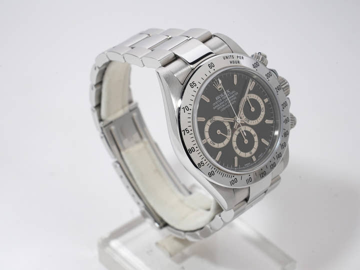 Rolex Daytona El Primero Ref. 16520 Stainless Steel Black Dial Used mxnfg3nt