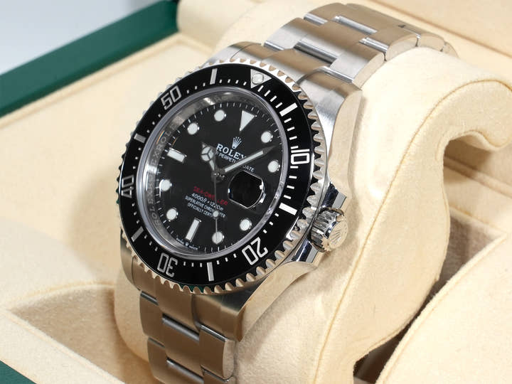 ロレックス シードゥエラー Ref.126600 ステンレススチール ブラック文字盤 美品 9joituzw
