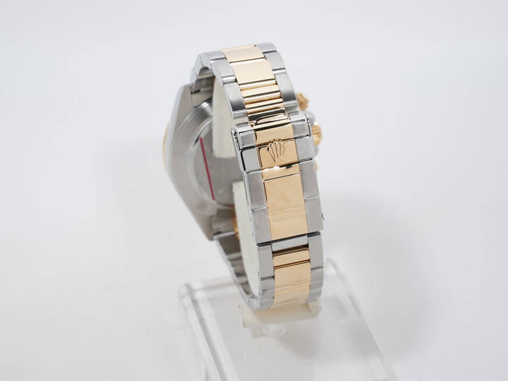 ロレックス デイトナ エルプリメロ Ref.16523G ステンレススチール/イエローゴールド ブラック文字盤 中古 hm97dqev