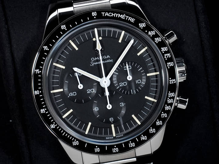 オメガ スピードマスター キャリバー321 クロノグラフ 39.7MM Ref.311.30.40.30.01.001 ステンレススチール ブラック文字盤 未使用 qwwbvryh