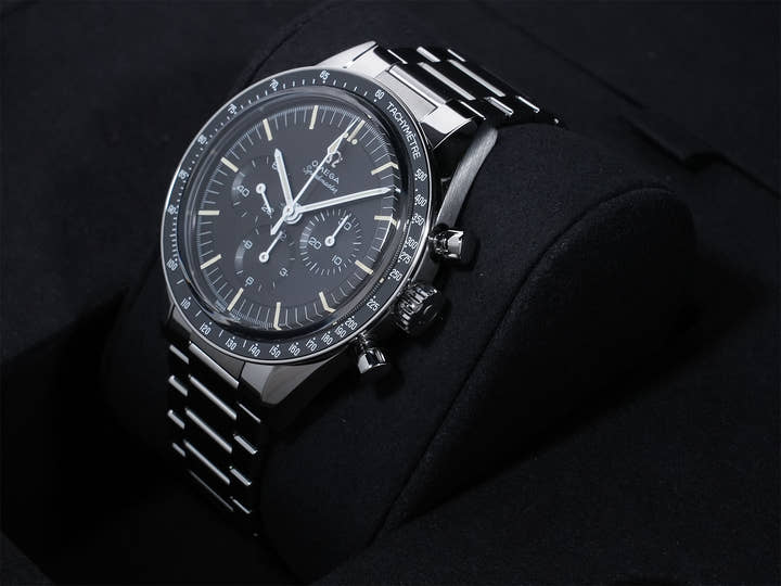 オメガ スピードマスター キャリバー321 クロノグラフ 39.7MM Ref.311.30.40.30.01.001 ステンレススチール ブラック文字盤 未使用 qwwbvryh