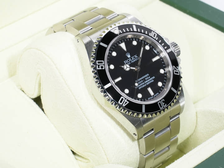 Rolex Submariner No-Date Ref. 14060M Stainless Steel Black Dial Excellent Used xcu2ywqy