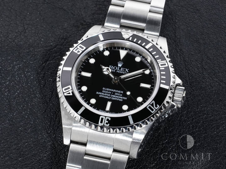 Rolex Submariner No-Date Ref. 14060M Stainless Steel Black Dial Excellent Used xcu2ywqy