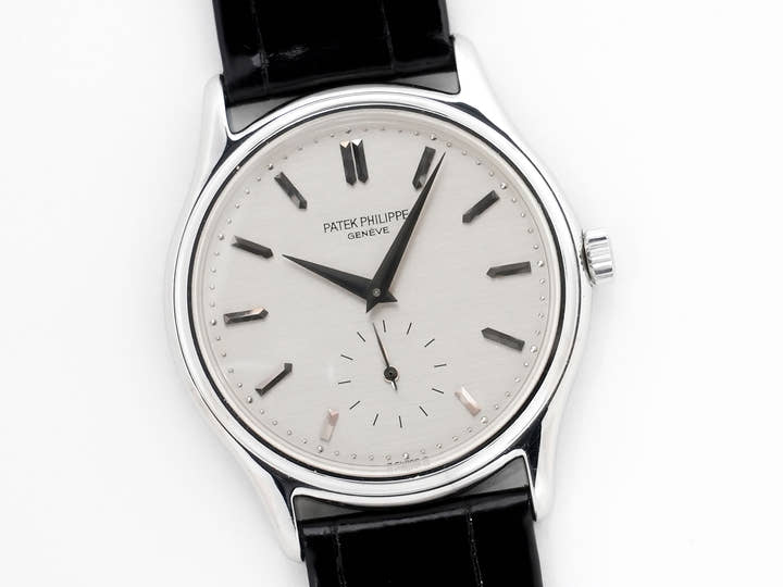 パテックフィリップ カラトラバ Ref.3923A ステンレススチール シルバー文字盤 中古 frum9o7p