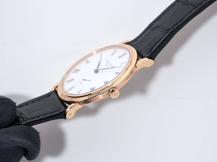 Patek Philippe Calatrava TIFFANY & CO. Ref. 5119R-001 Rose Gold White Dial Used h6b4b4ig