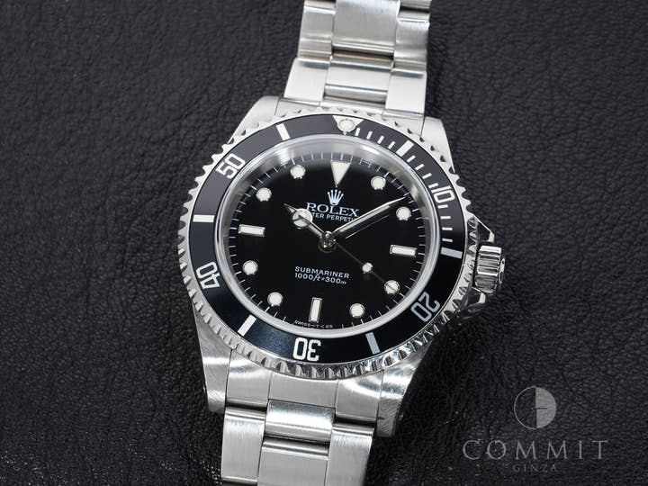 Rolex Submariner No-Date Ref. 14060 Stainless Steel Black Dial Pre-Owned y9kj3x8n
