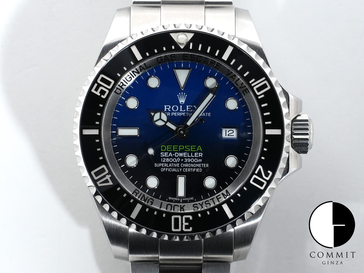 Rolex Sea-Dweller Deepsea Ref. 116660 Stainless Steel D-Blue Dial Pre-Owned vjovg9ah