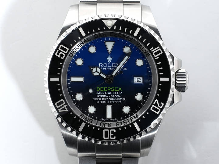 Rolex Sea-Dweller Deepsea Ref. 116660 Stainless Steel D-Blue Dial Pre-Owned vjovg9ah