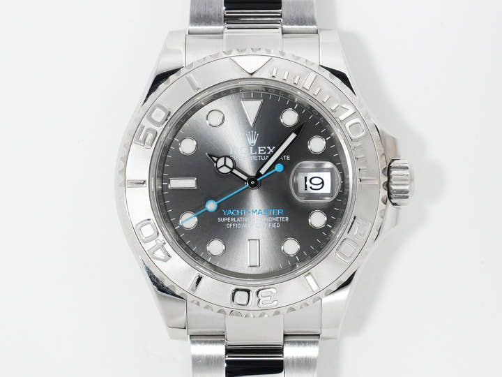 ROLEX Yacht-Master 40 Ref.116622 Stainless Steel/Platinum Dark Rhodium Dial Used rsbqcseu