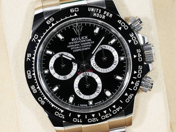 ロレックス デイトナ Ref.116500LN ステンレススチール ブラック文字盤 中古 mdbjmxuc