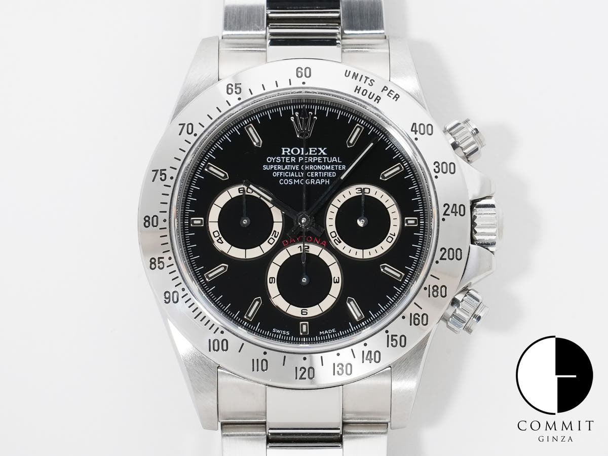 ロレックス デイトナ エルプリメロ Ref.16520 ステンレススチール ブラック文字盤 中古 kfxhki64