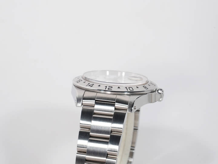 Rolex Explorer II Ref. 16570 Stainless Steel White Dial Oyster Bracelet Used jbg2t546
