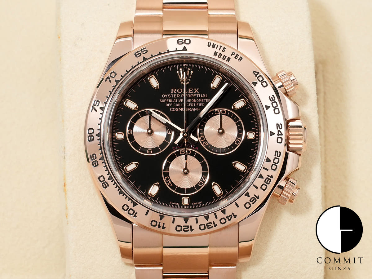 ROLEX Daytona Ref.116505 Everose Gold Black x Pink Dial Excellent Condition 9v5di892