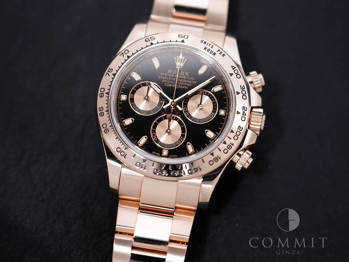 ROLEX Daytona Ref.116505 Everose Gold Black x Pink Dial Excellent Condition 9v5di892
